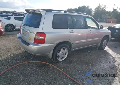 2005 Toyota Highlander Limited V6 from USA, damaged, VIN JTEDP21A250045833